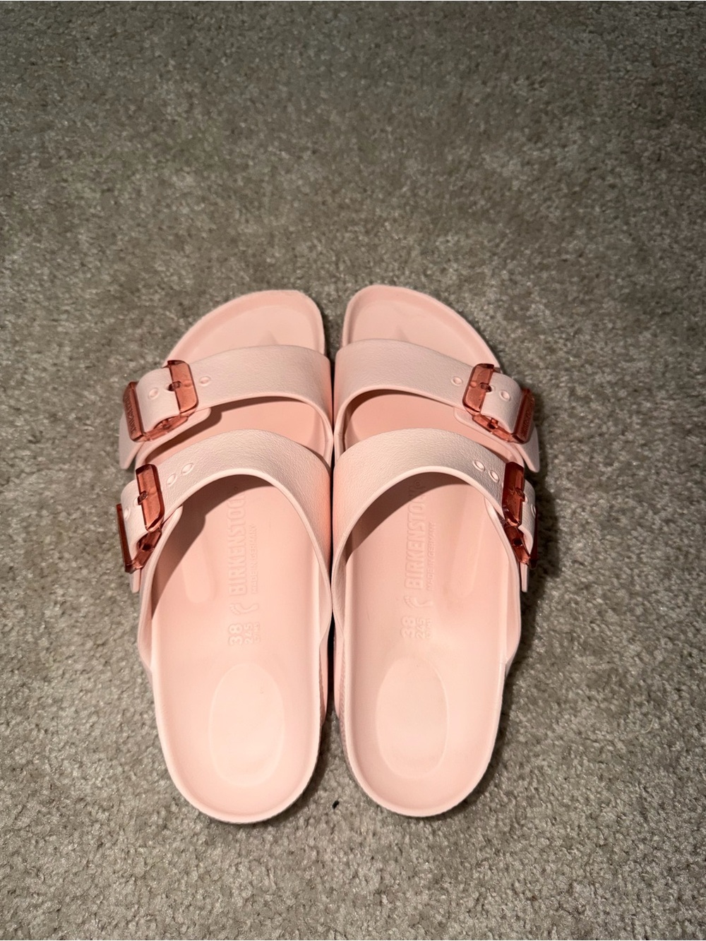 Pink Birkenstocks